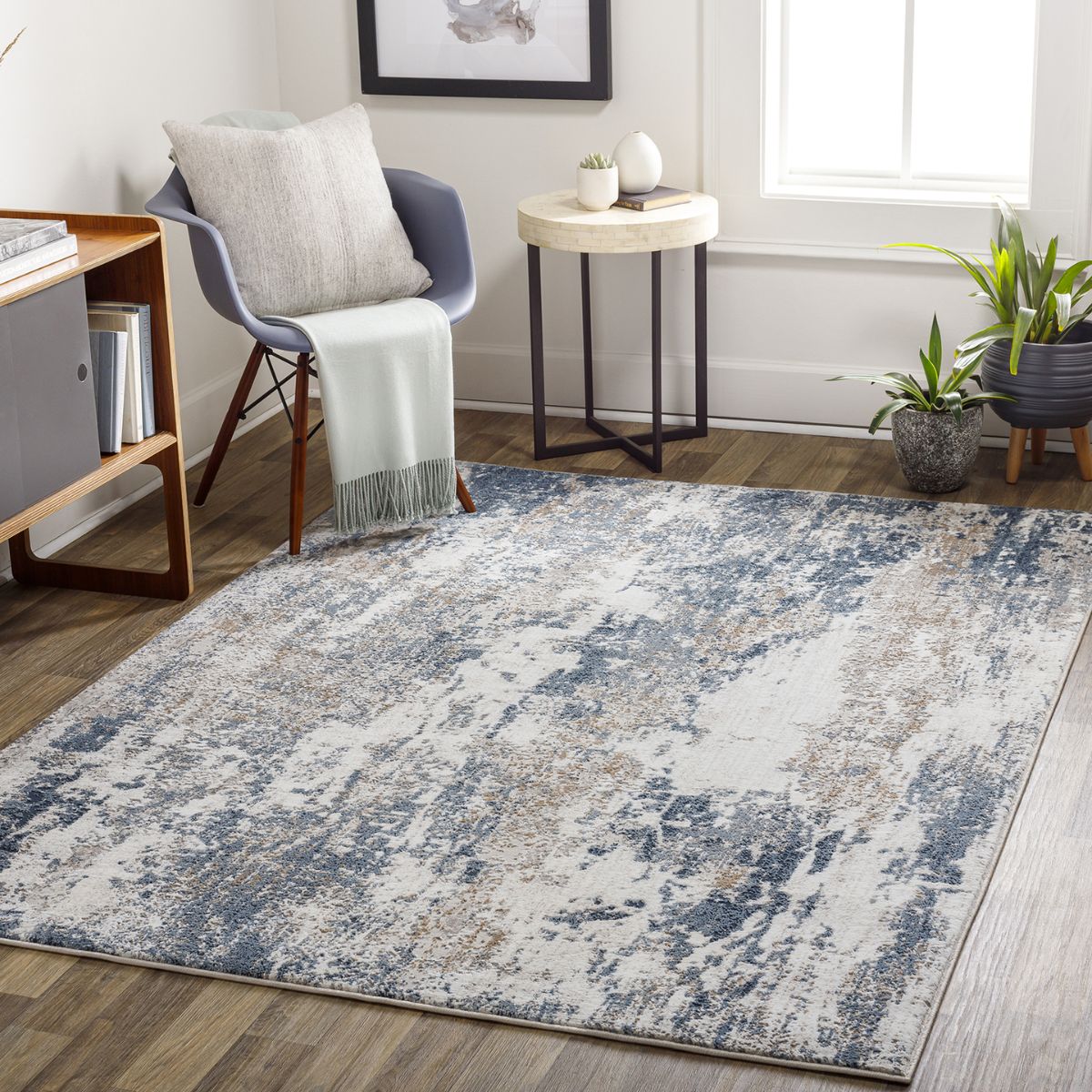 Surya Livabliss Allegro Abstract Modern Marble Rug