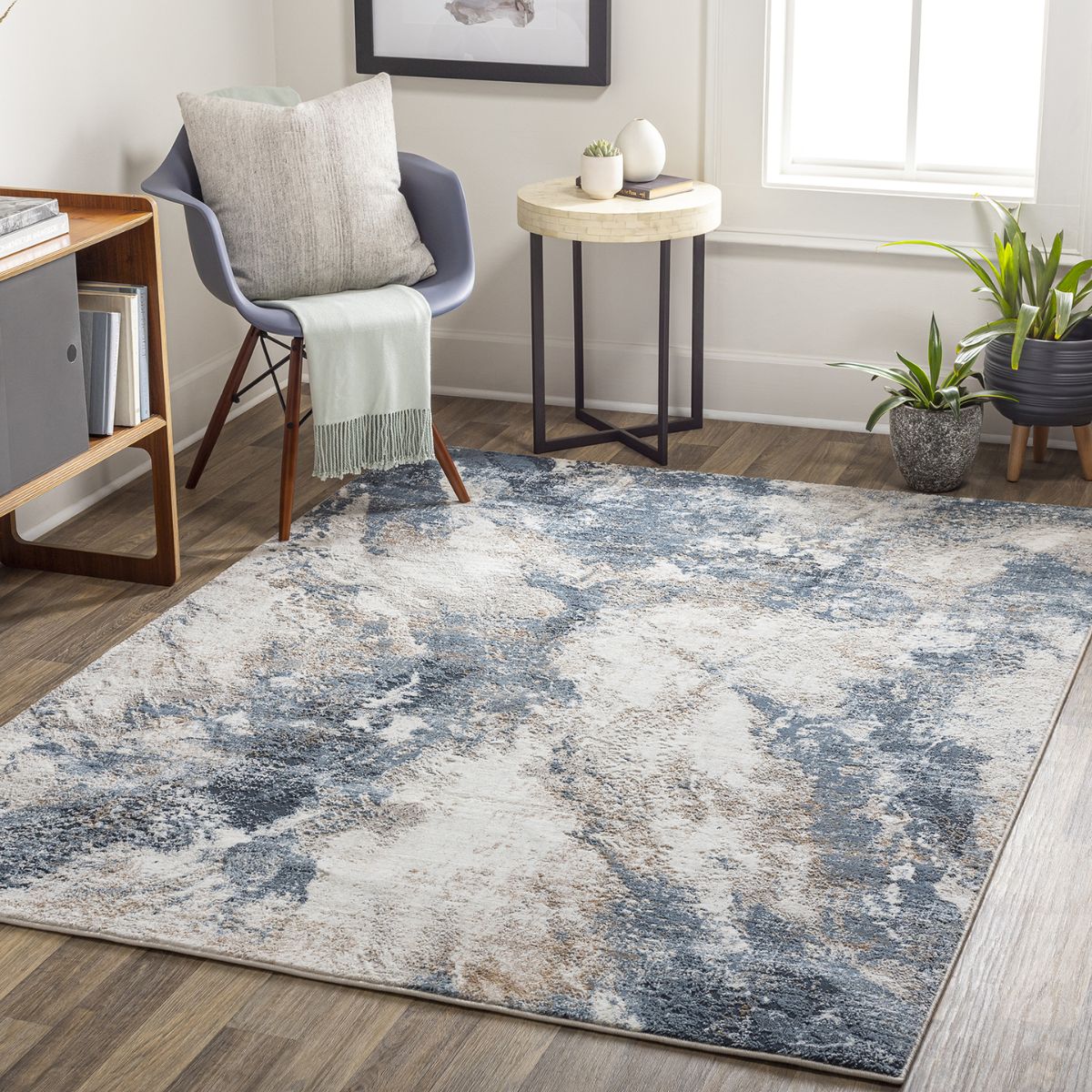 Surya Livabliss Allegro Abstract Modern Marble Rug