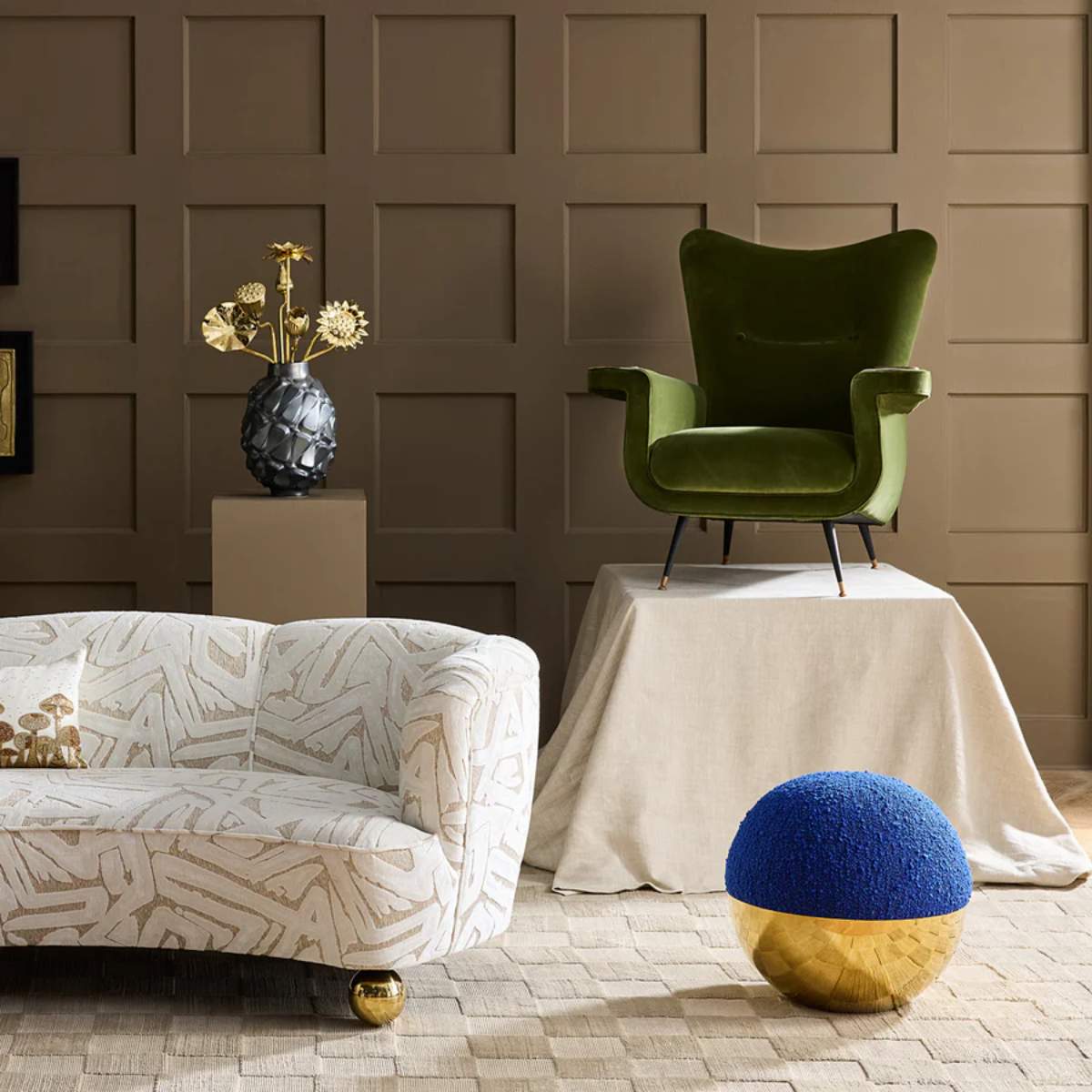 Jonathan Adler Alphaville Tuffet