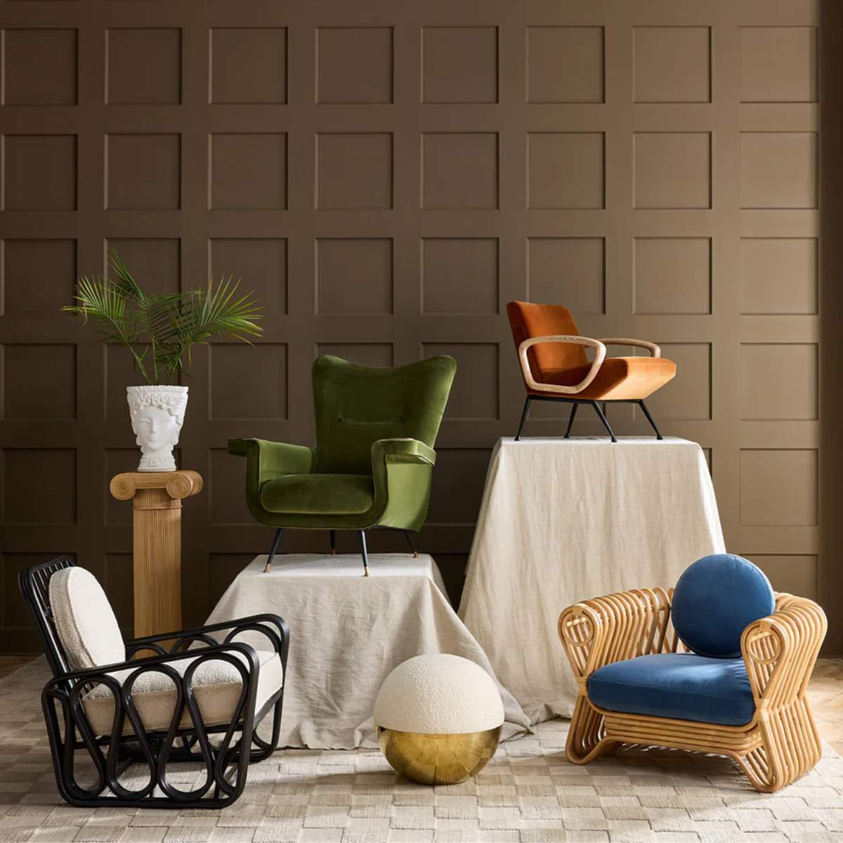 Jonathan Adler Alphaville Tuffet