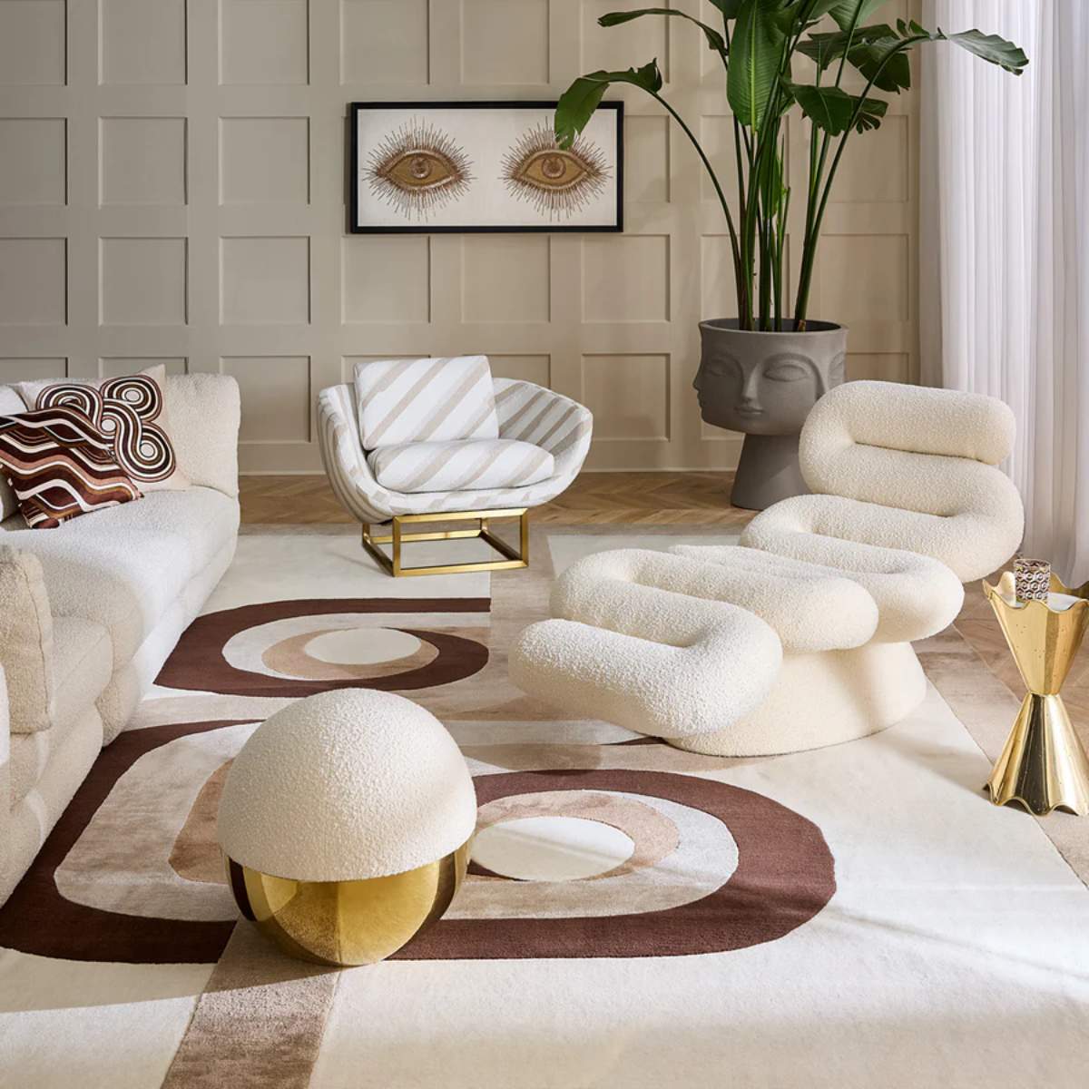 Jonathan Adler Alphaville Tuffet