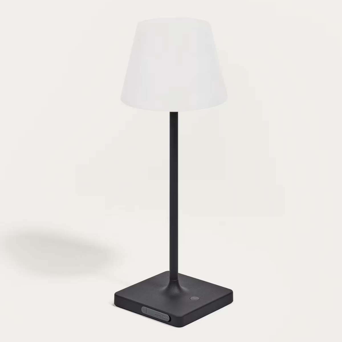 Kave Home Outdoor Aluney table lamp in black finish
