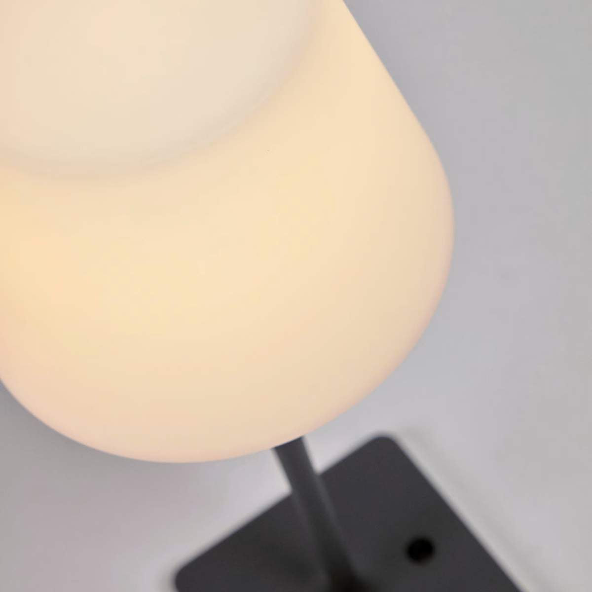 Kave Home Outdoor Aluney table lamp in black finish