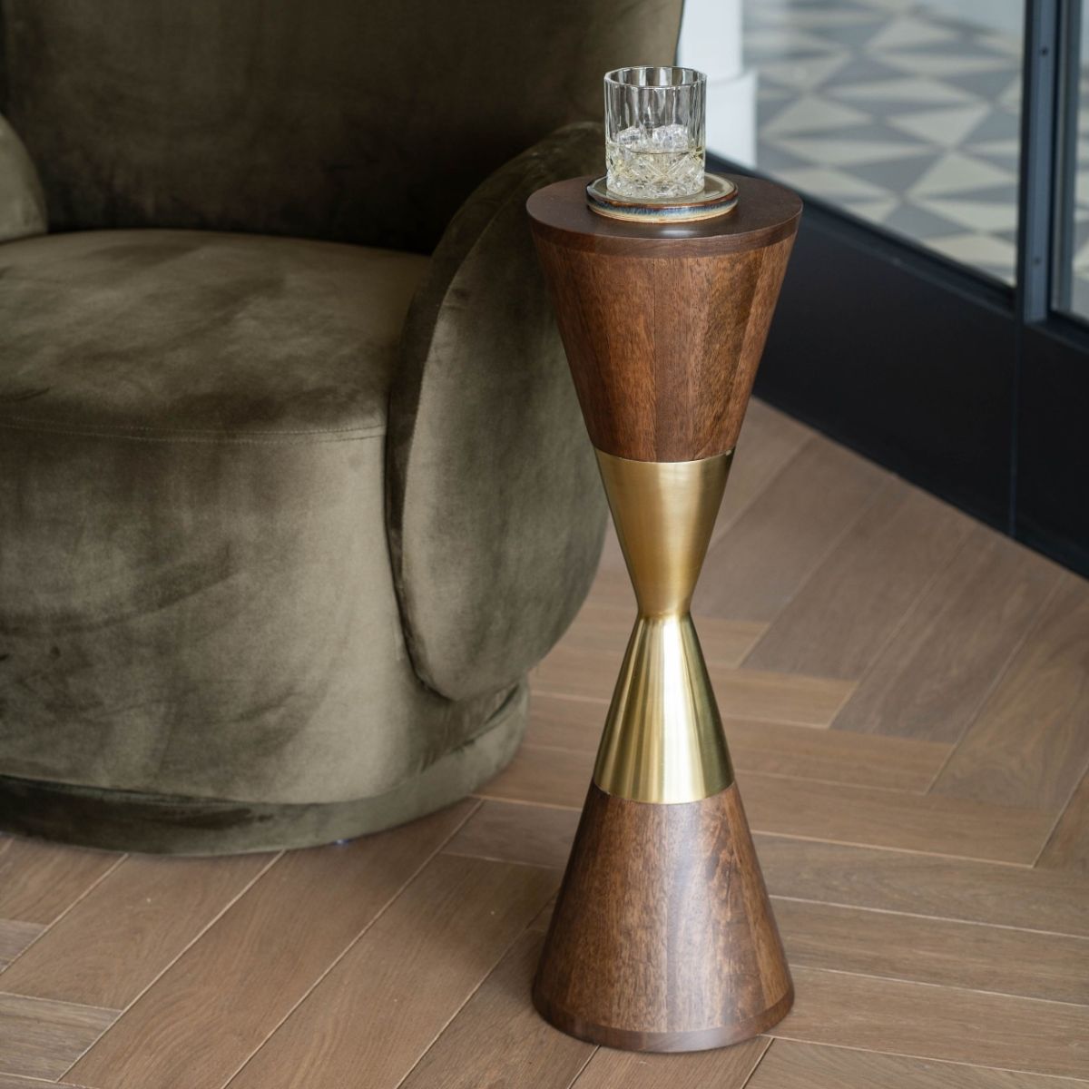 Libra Interiors Amalfi Wooden Cocktail Table