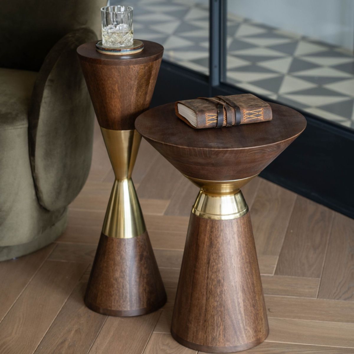 Libra Interiors Amalfi Wooden Cocktail Table