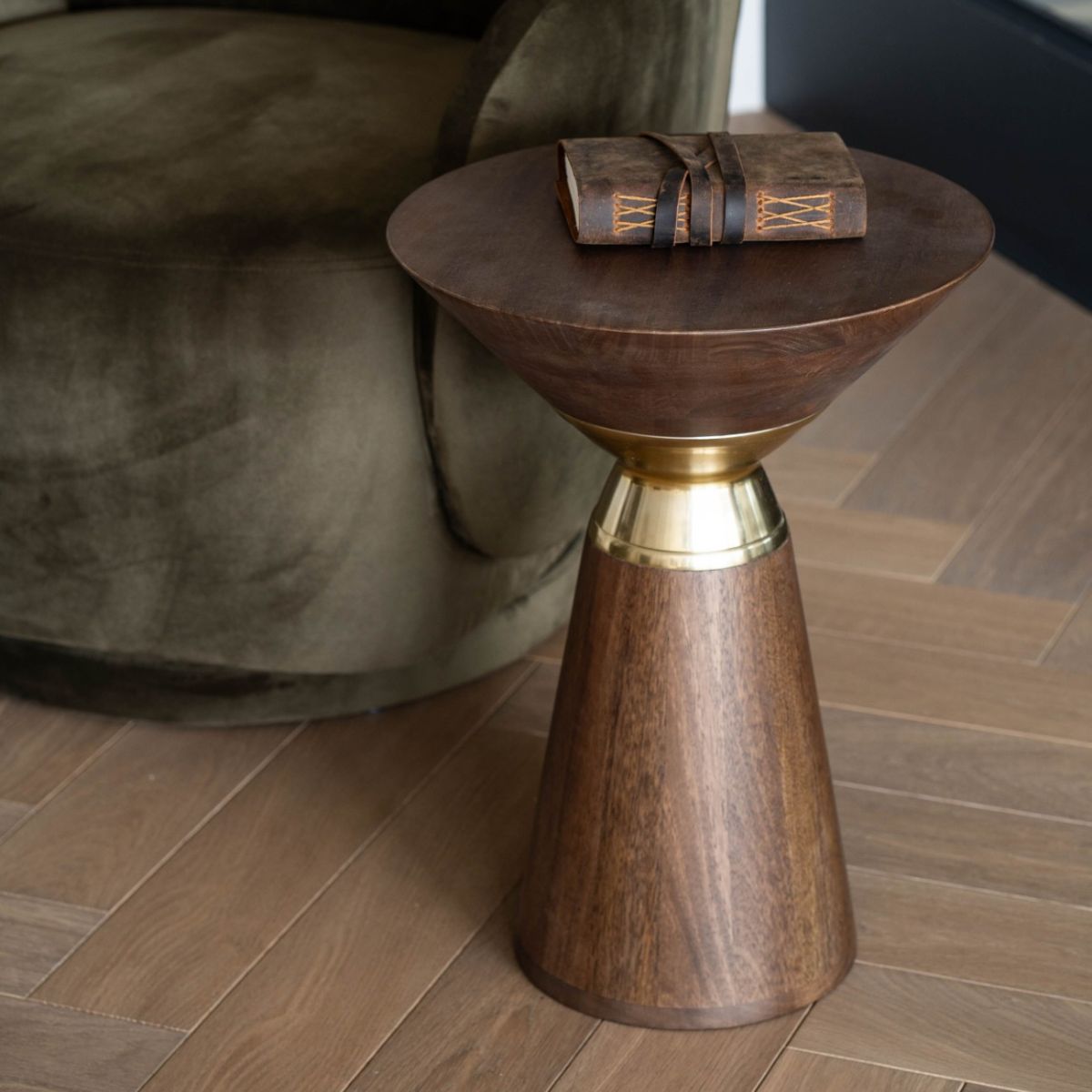 Libra Interiors Amalfi Wooden Side Table