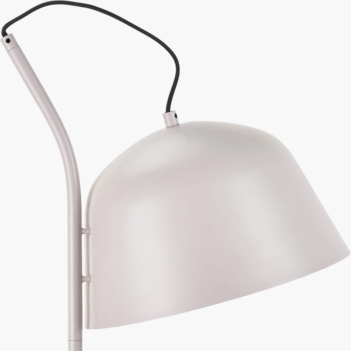 Pacific Lifestyle Amalie Grey Metal Retro Task Floor Lamp