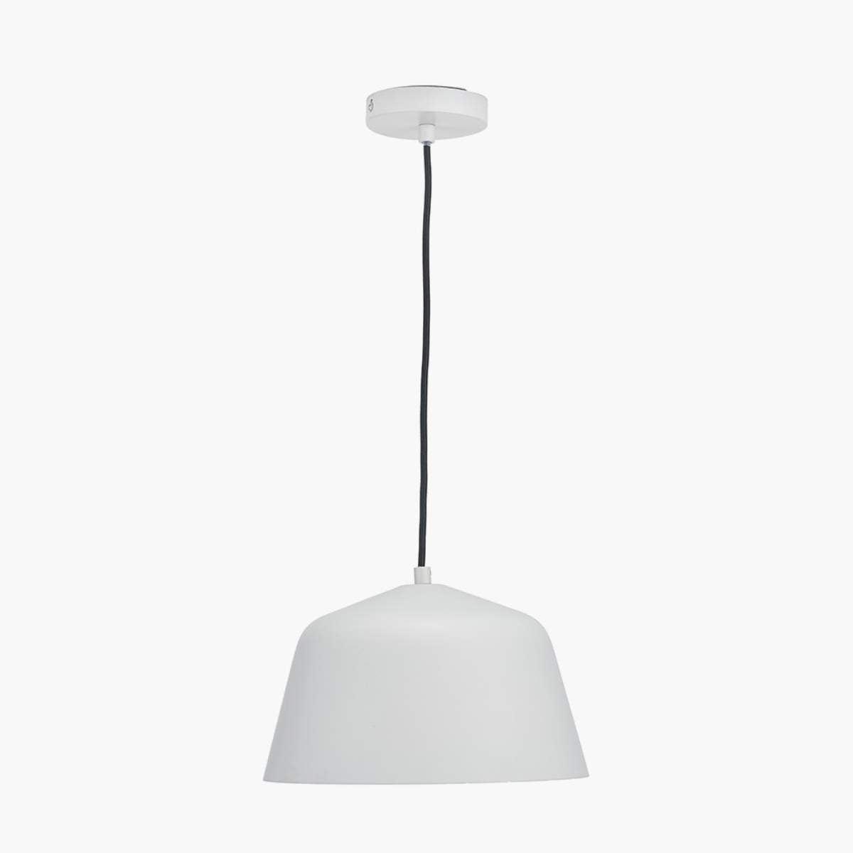Pacific Lifestyle Amalie Grey Metal Retro Pendant