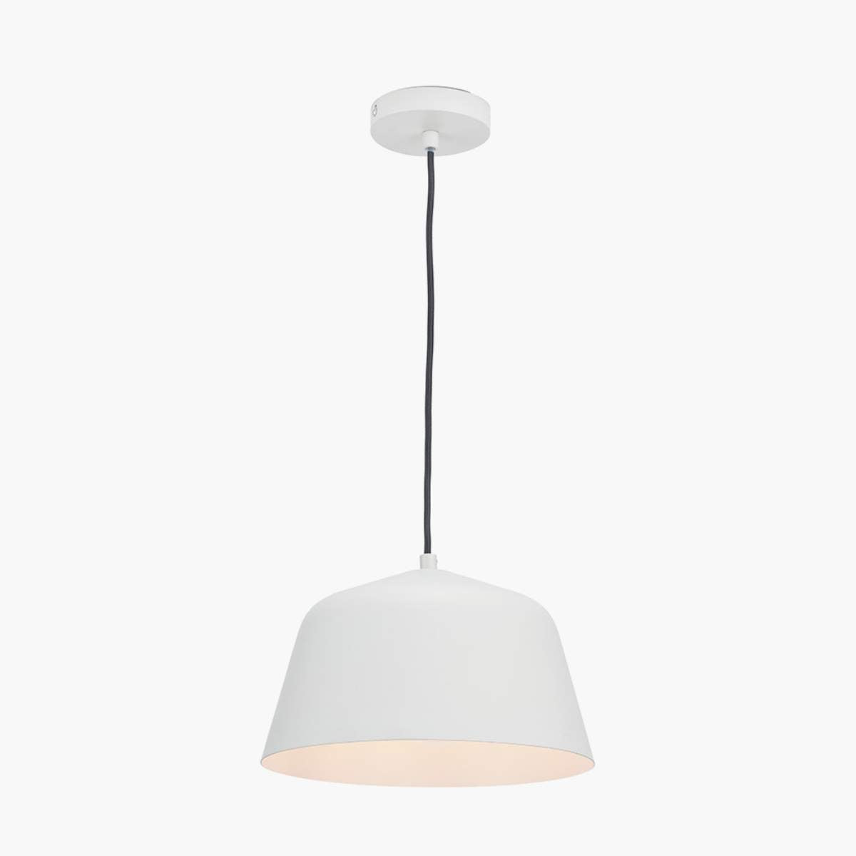 Pacific Lifestyle Amalie Grey Metal Retro Pendant