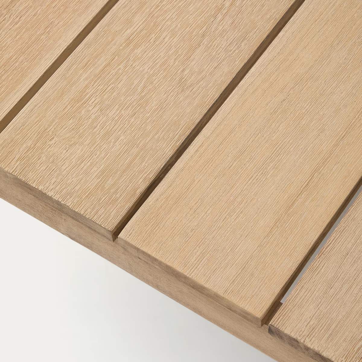 Kave Home Ambra coffee table in solid acacia wood with light finish 82.5 x 82.5cm FSC 100%
