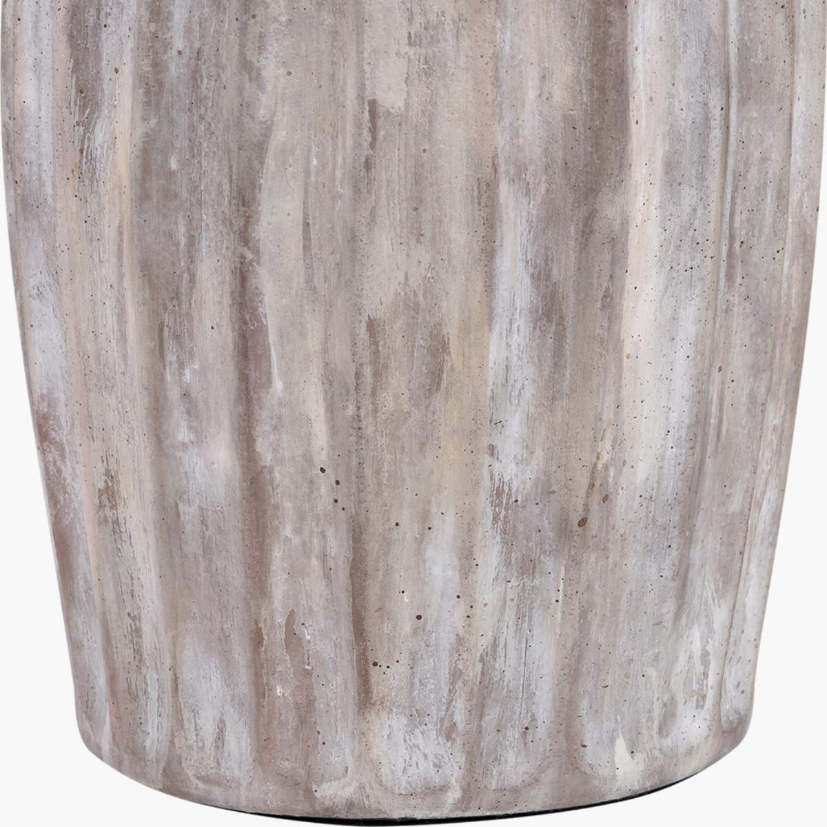 Pacific Lifestyle Ambrosia Natural Grooved Stoneware Table Lamp Base