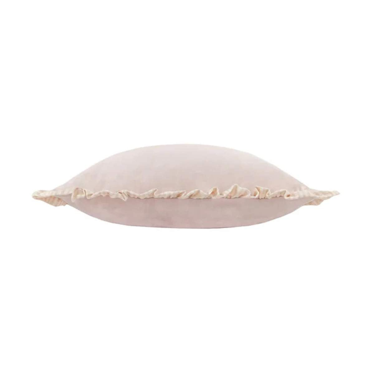 Angela Reed Solene Ruffle Matte Velvet Cushion