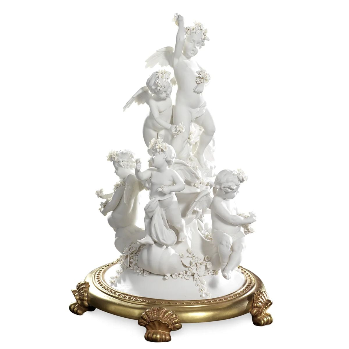 Villari Angels Harmony - White & Gold