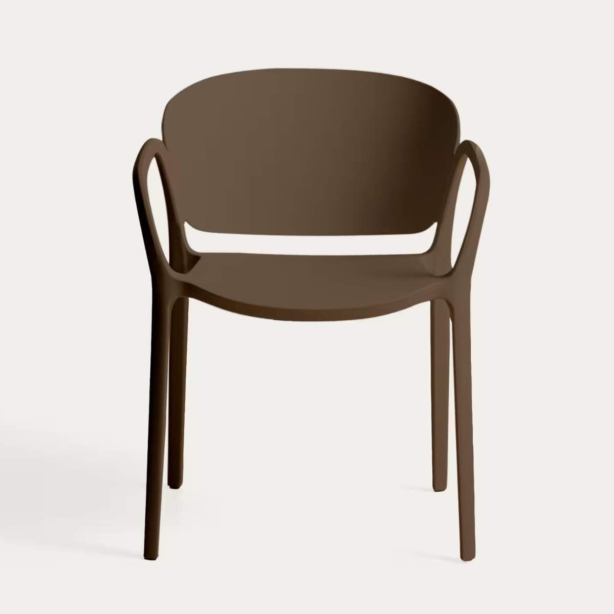 Kave Home Ania stackable outdoor chair in beige