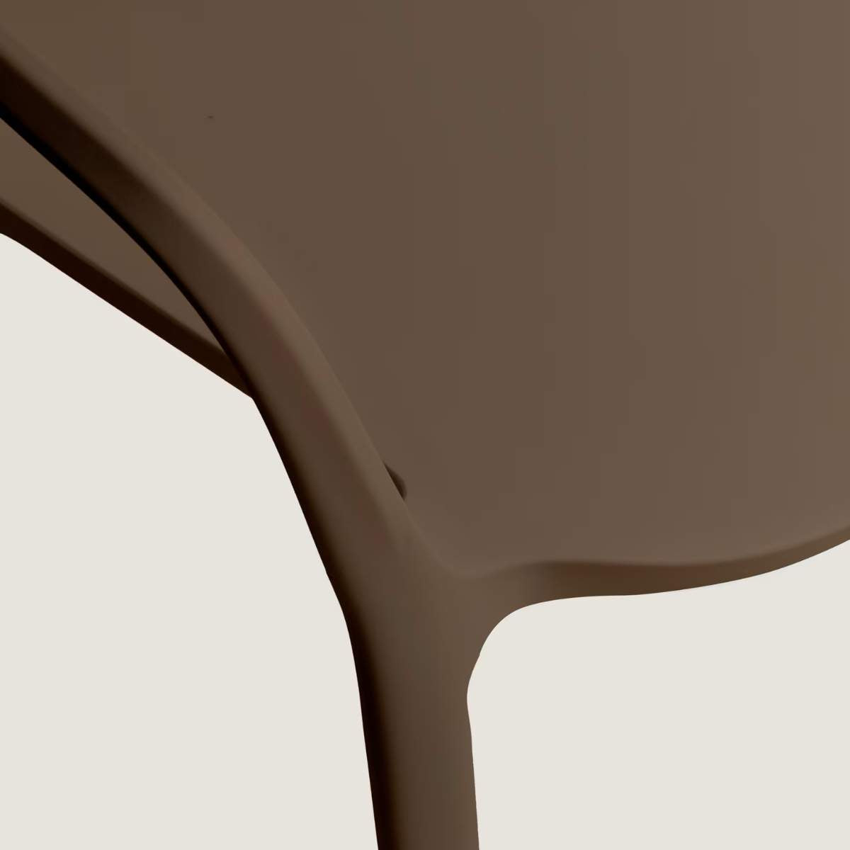 Kave Home Ania stackable outdoor chair in beige