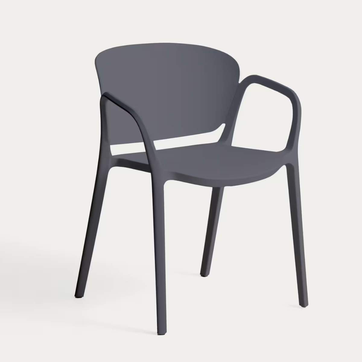 Kave Home Ania stackable outdoor chair in beige