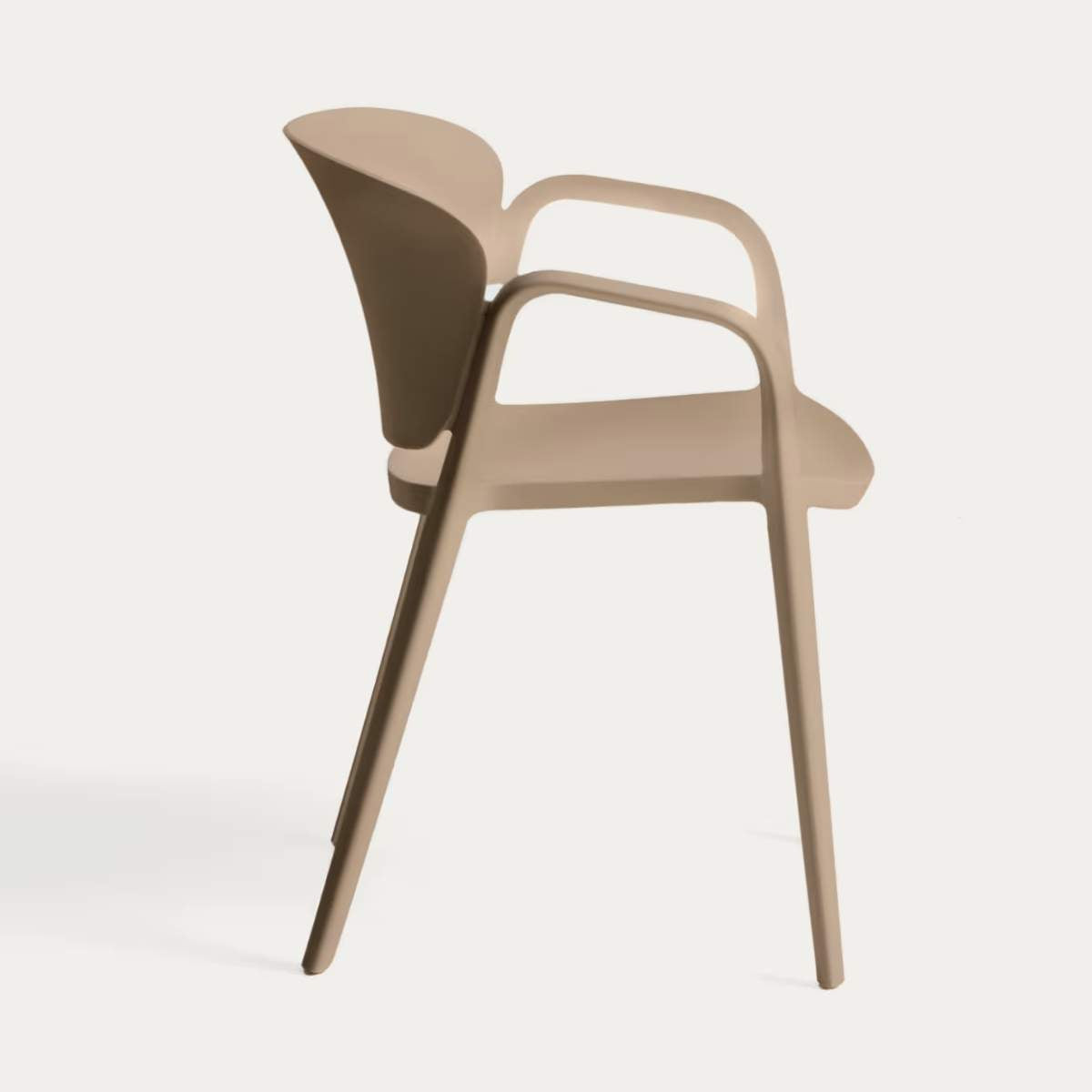 Kave Home Ania stackable outdoor chair in beige
