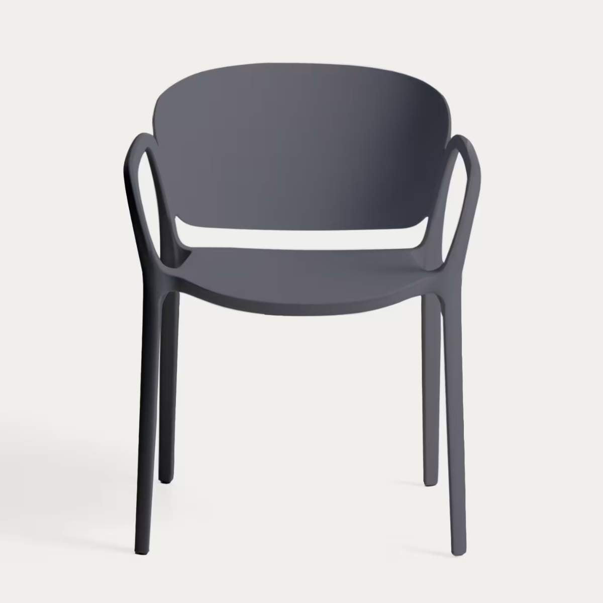 Kave Home Ania stackable outdoor chair in beige