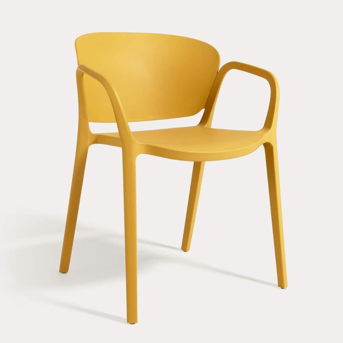 Kave Home Ania stackable outdoor chair in beige