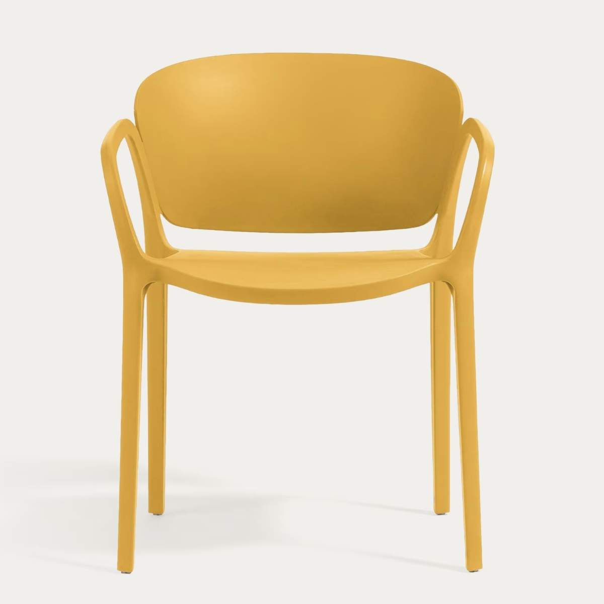 Kave Home Ania stackable outdoor chair in beige