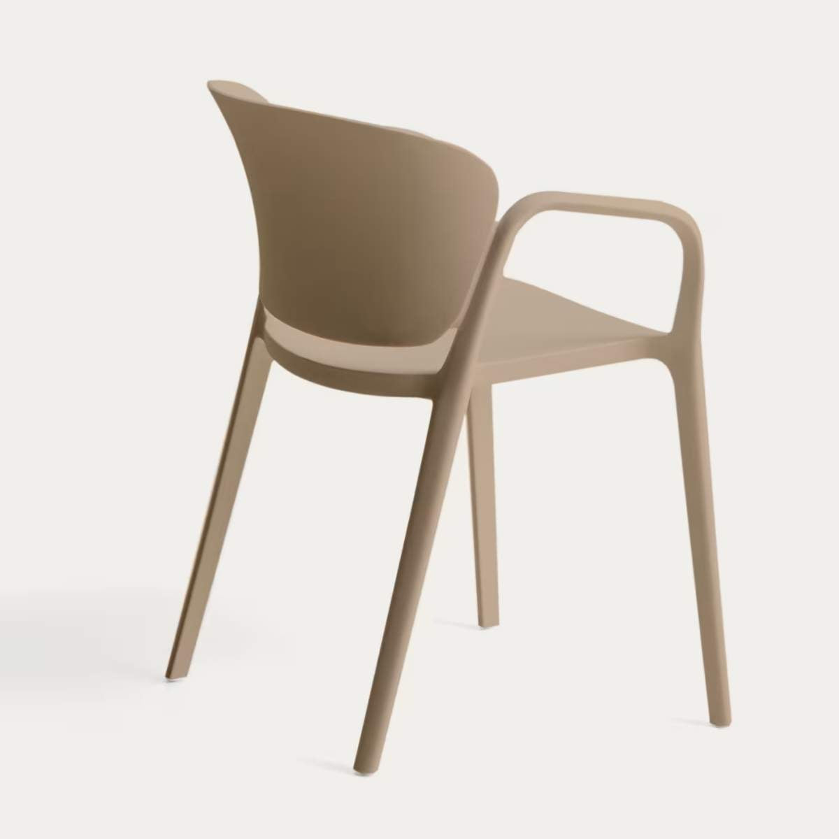 Kave Home Ania stackable outdoor chair in beige