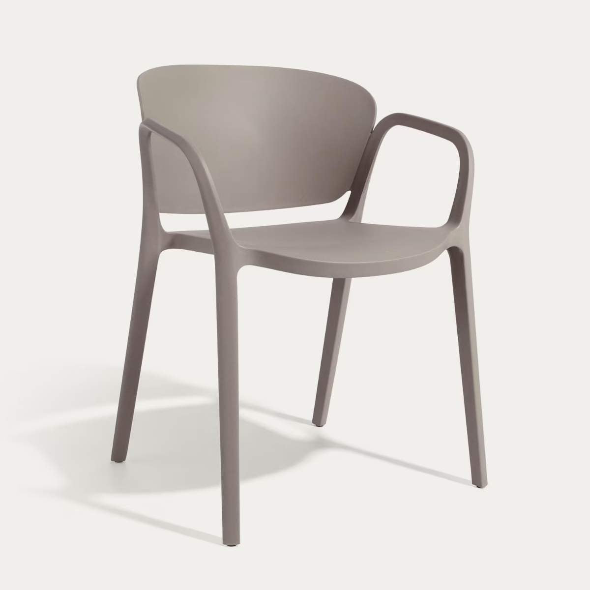 Kave Home Ania stackable outdoor chair in beige