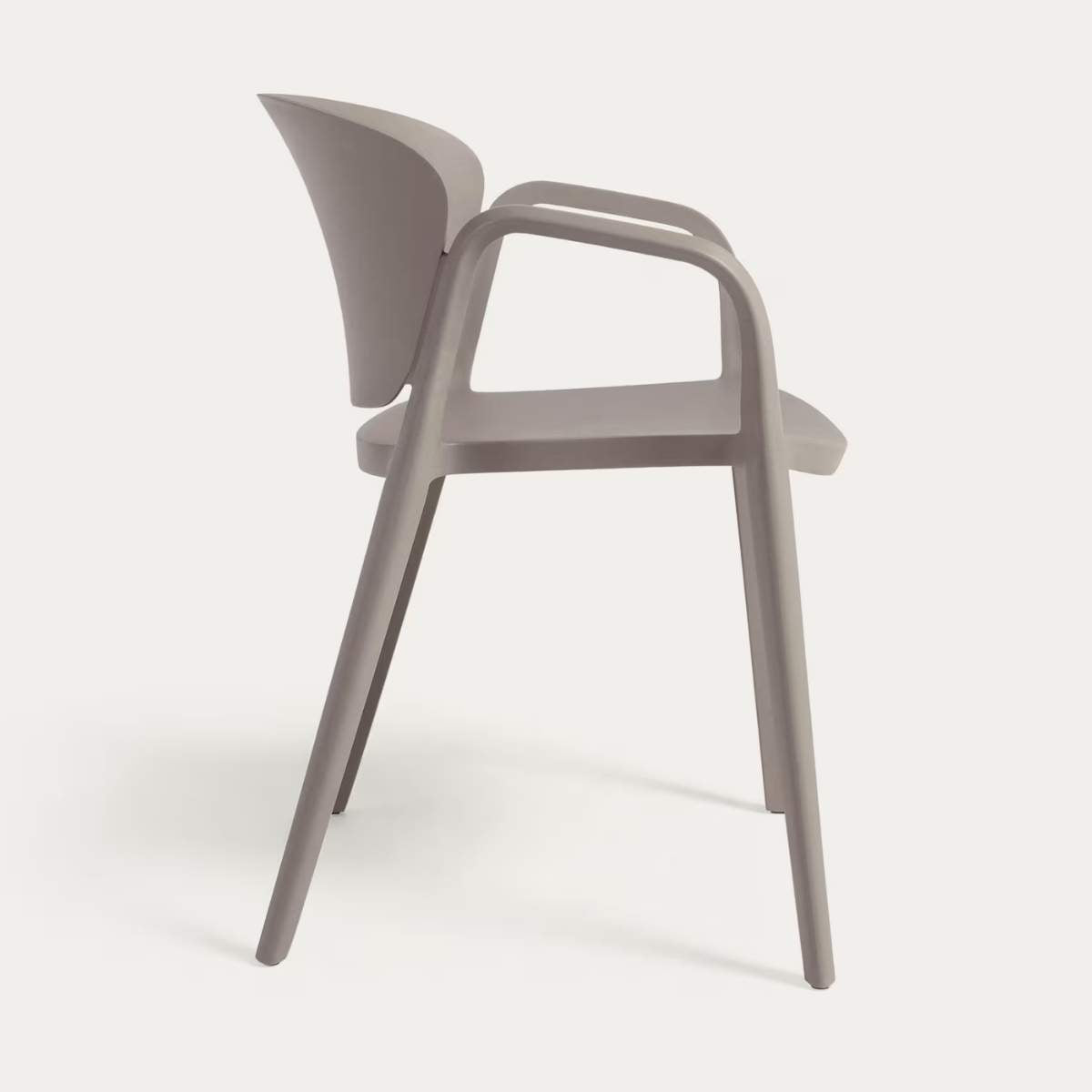 Kave Home Ania stackable outdoor chair in beige
