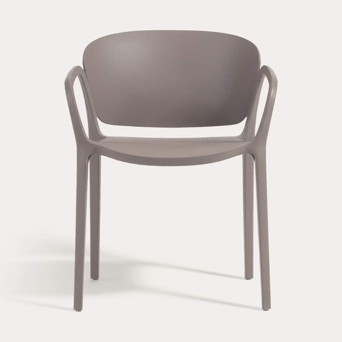 Kave Home Ania stackable outdoor chair in beige
