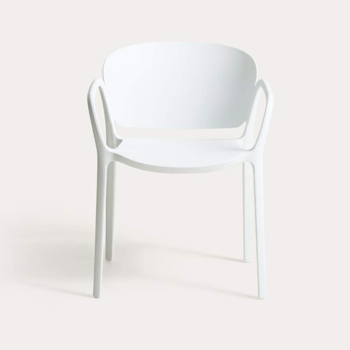 Kave Home Ania stackable outdoor chair in beige