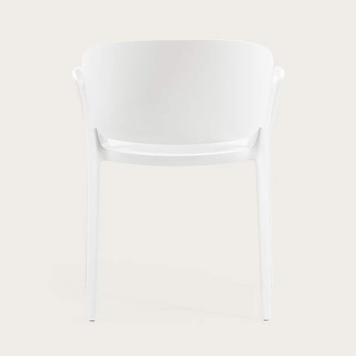 Kave Home Ania stackable outdoor chair in beige