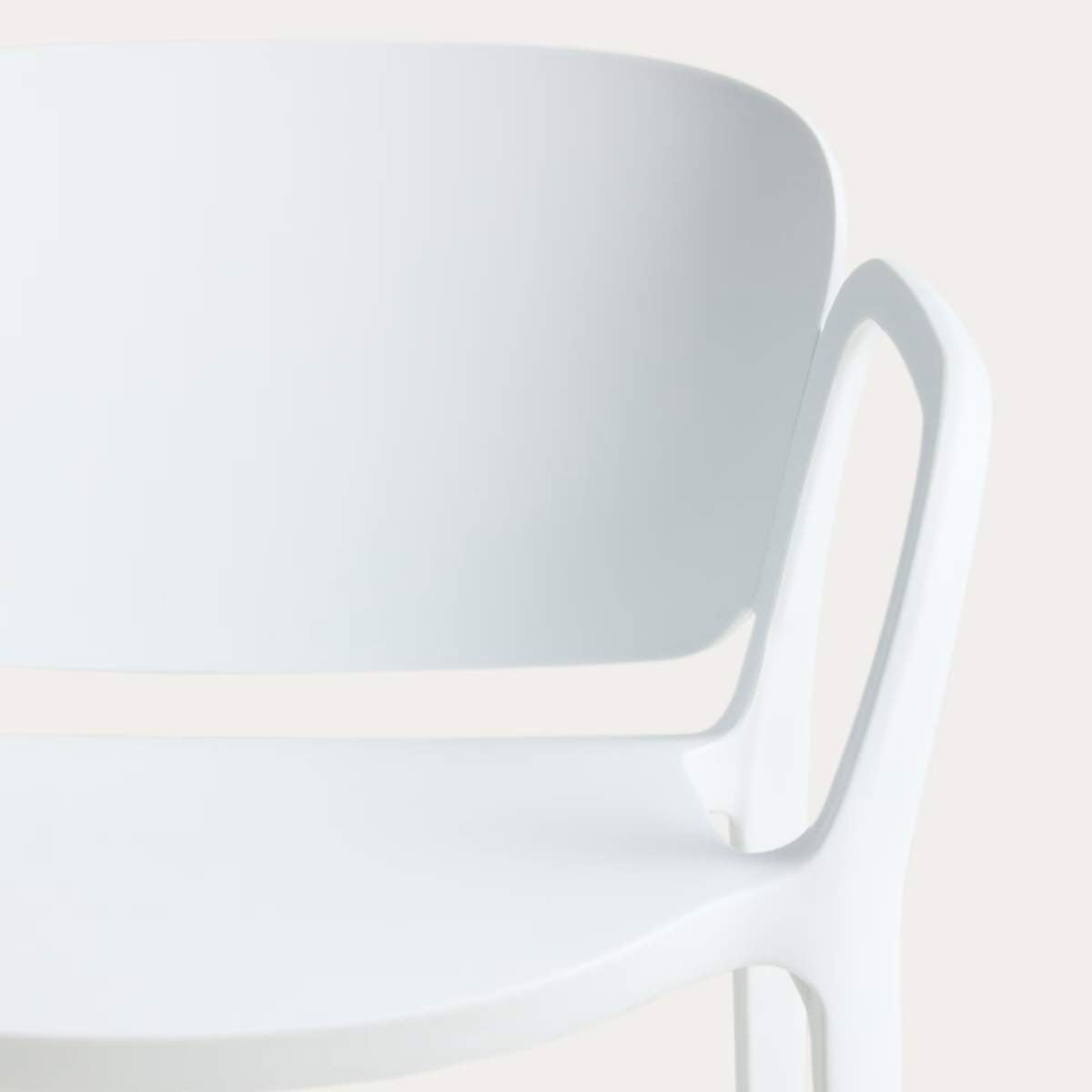 Kave Home Ania stackable outdoor chair in beige