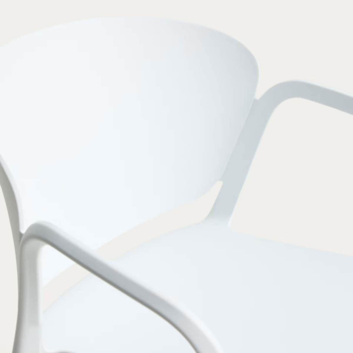 Kave Home Ania stackable outdoor chair in beige