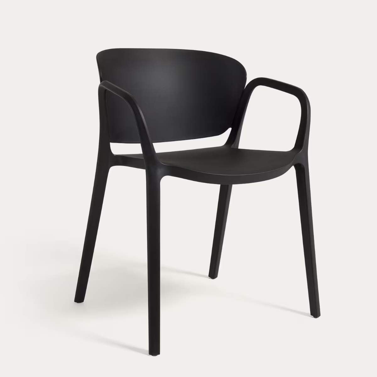 Kave Home Ania stackable outdoor chair in beige