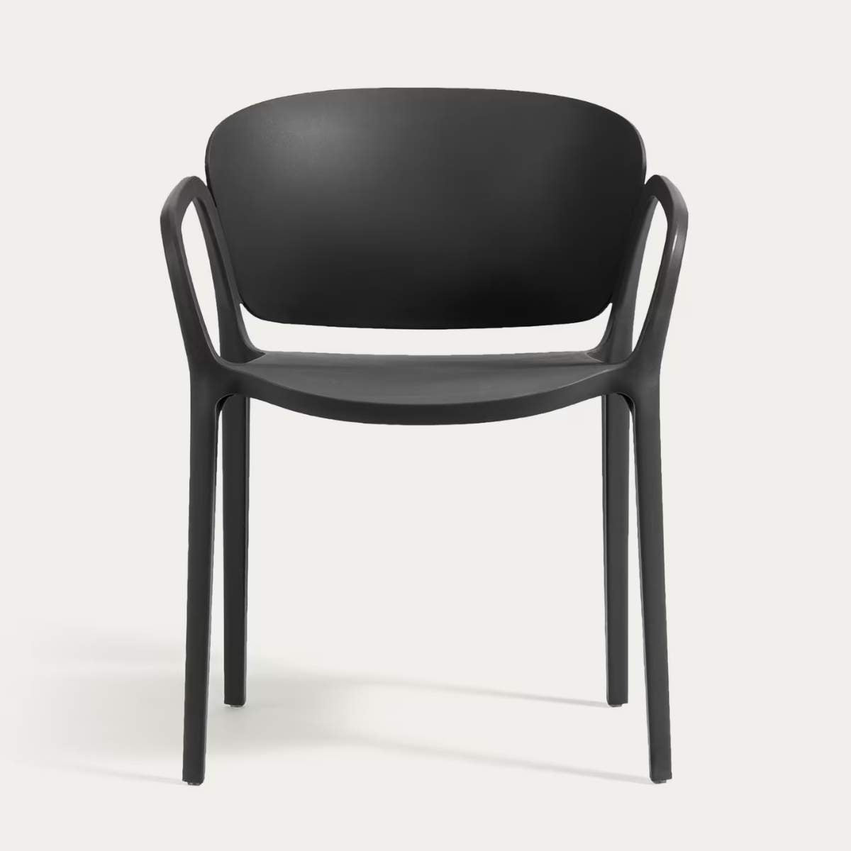 Kave Home Ania stackable outdoor chair in beige