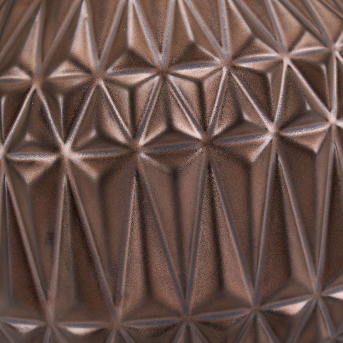 Pacific Lifestyle Anneli Bronze Aztec Texture Ceramic Table Lamp