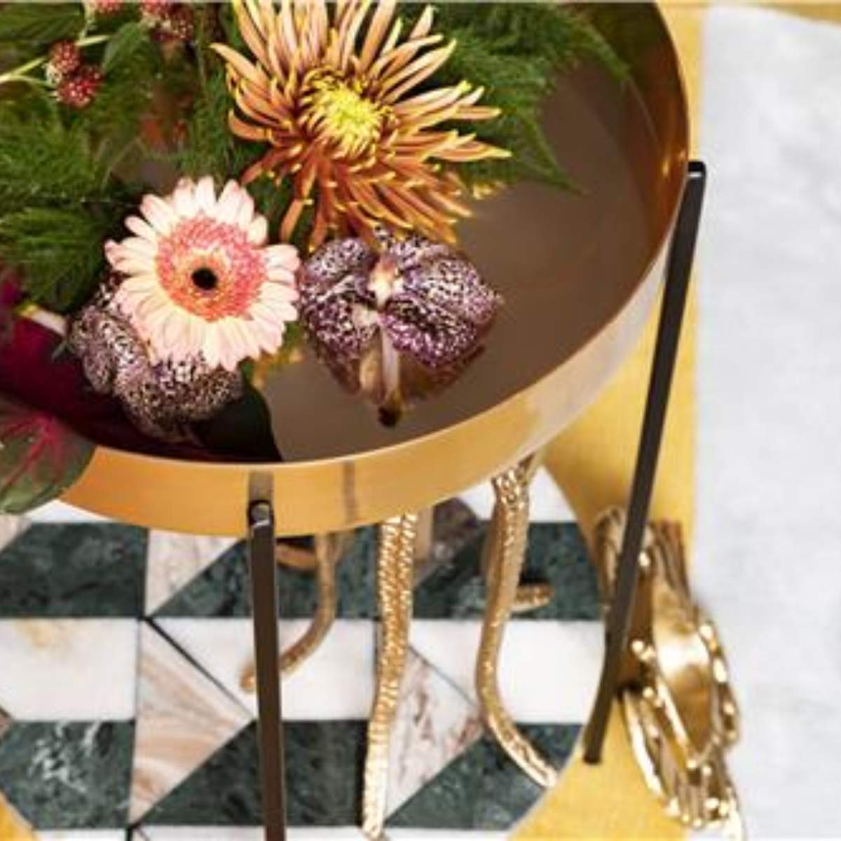 Bold Monkey Another Marble Side Table