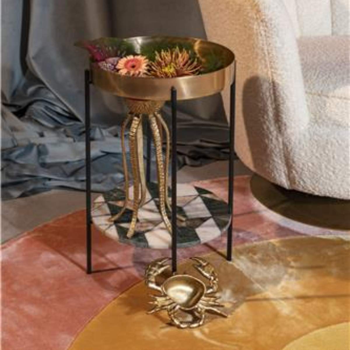 Bold Monkey Another Marble Side Table