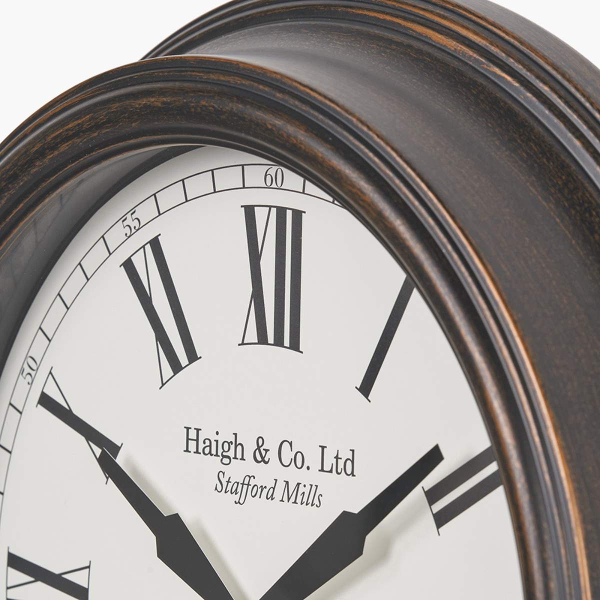 Pacific Lifestyle Antique Bronze Effect Indoor Outdoor Wall Clock