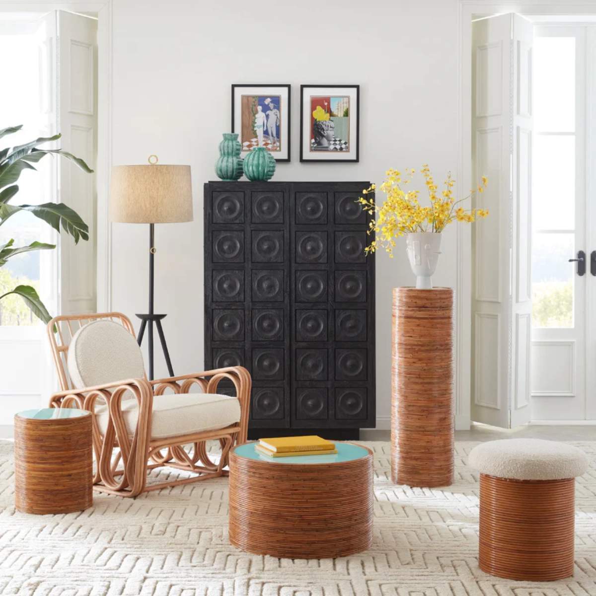 Jonathan Adler Antwerp Circles Cabinet