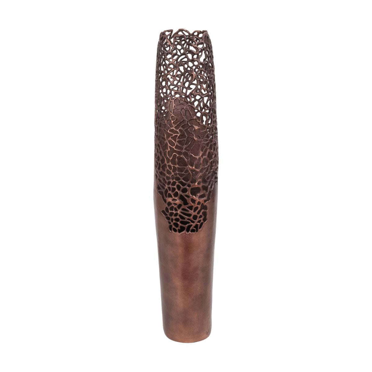 Libra Interiors Apo Coral Raw Bronze Vase