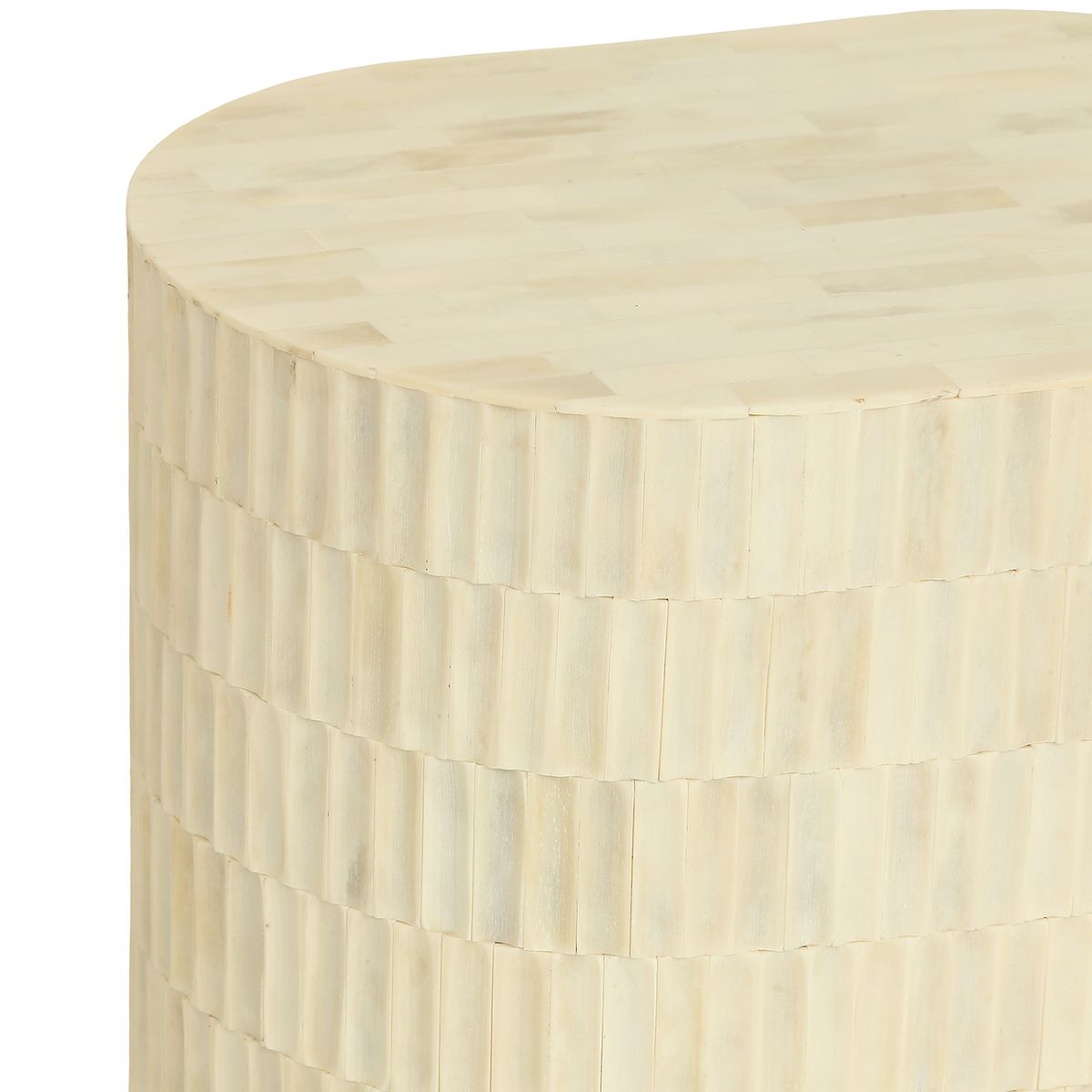Libra Interiors Apollo Bone Inlay Side Table