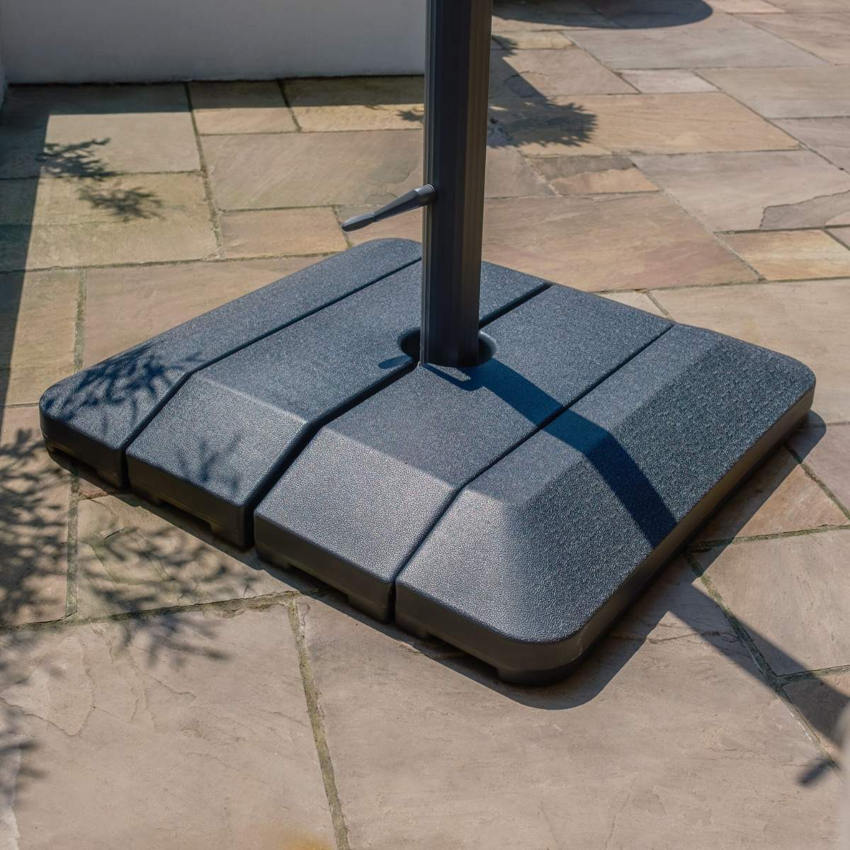 Maze - Aramis Solar LED 3m x 4m Rectangular Rotating Cantilever Parasol