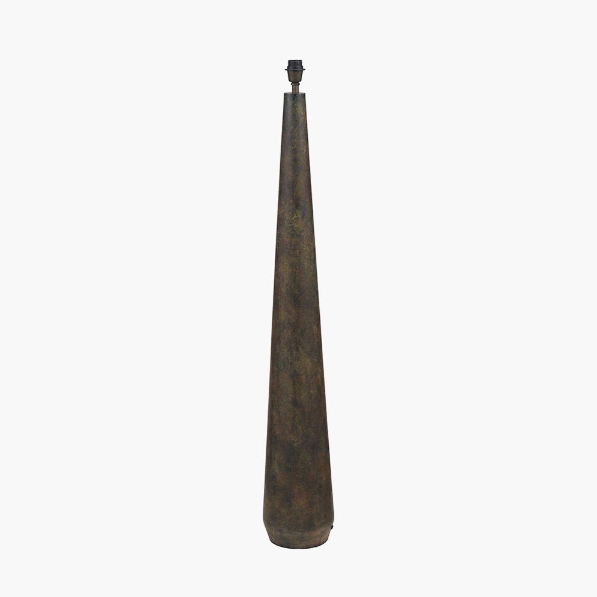 Pacific Lifestyle Arbor Verdi Gris Metal Conical Floor Lamp Base