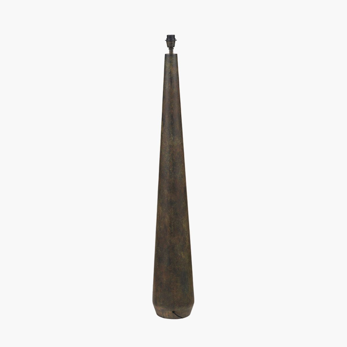 Pacific Lifestyle Arbor Verdi Gris Metal Conical Floor Lamp Base