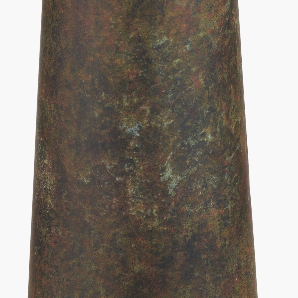 Pacific Lifestyle Arbor Verdi Gris Metal Conical Floor Lamp Base