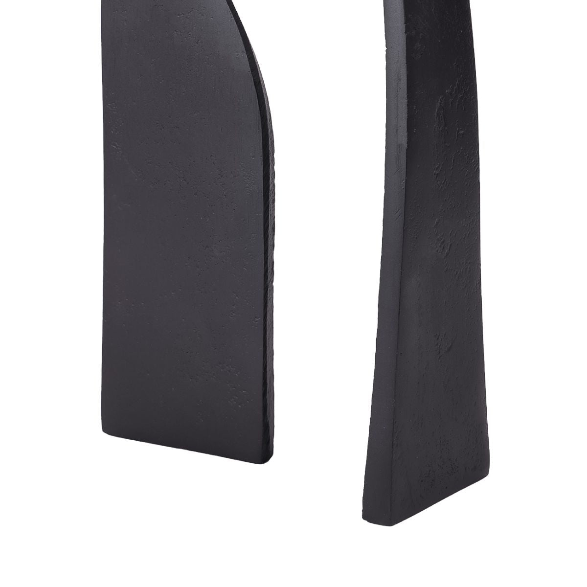 Libra Interiors Arch Black Aluminium Sculpture 30cm
