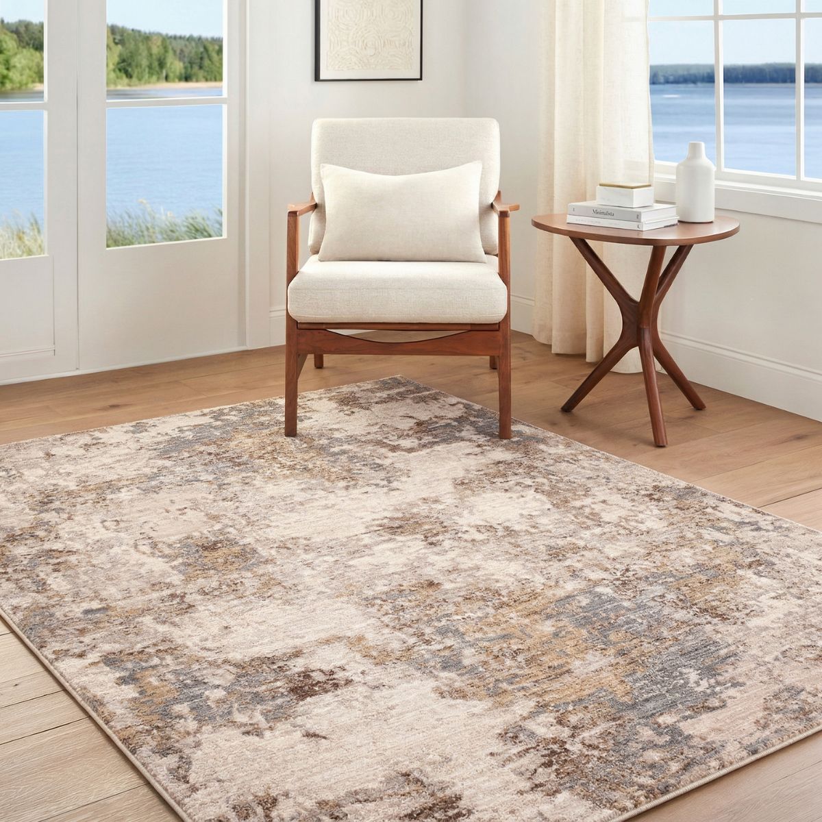 Surya Livabliss Arda Abstract Modern Marble Rug