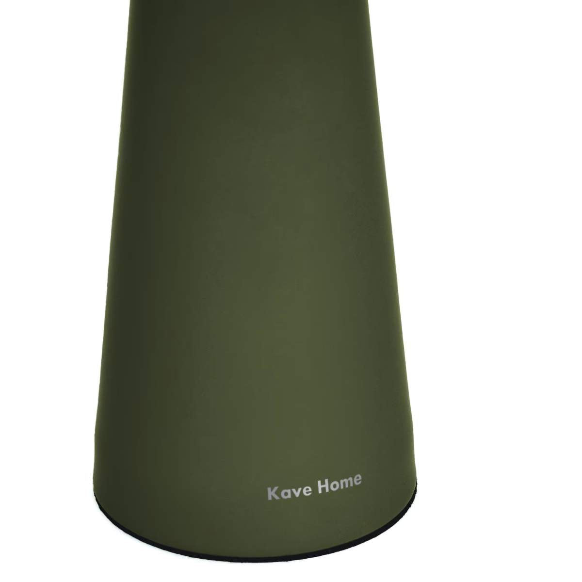 Kave Home Arenys small table lamp in metal with a shiny silver finish