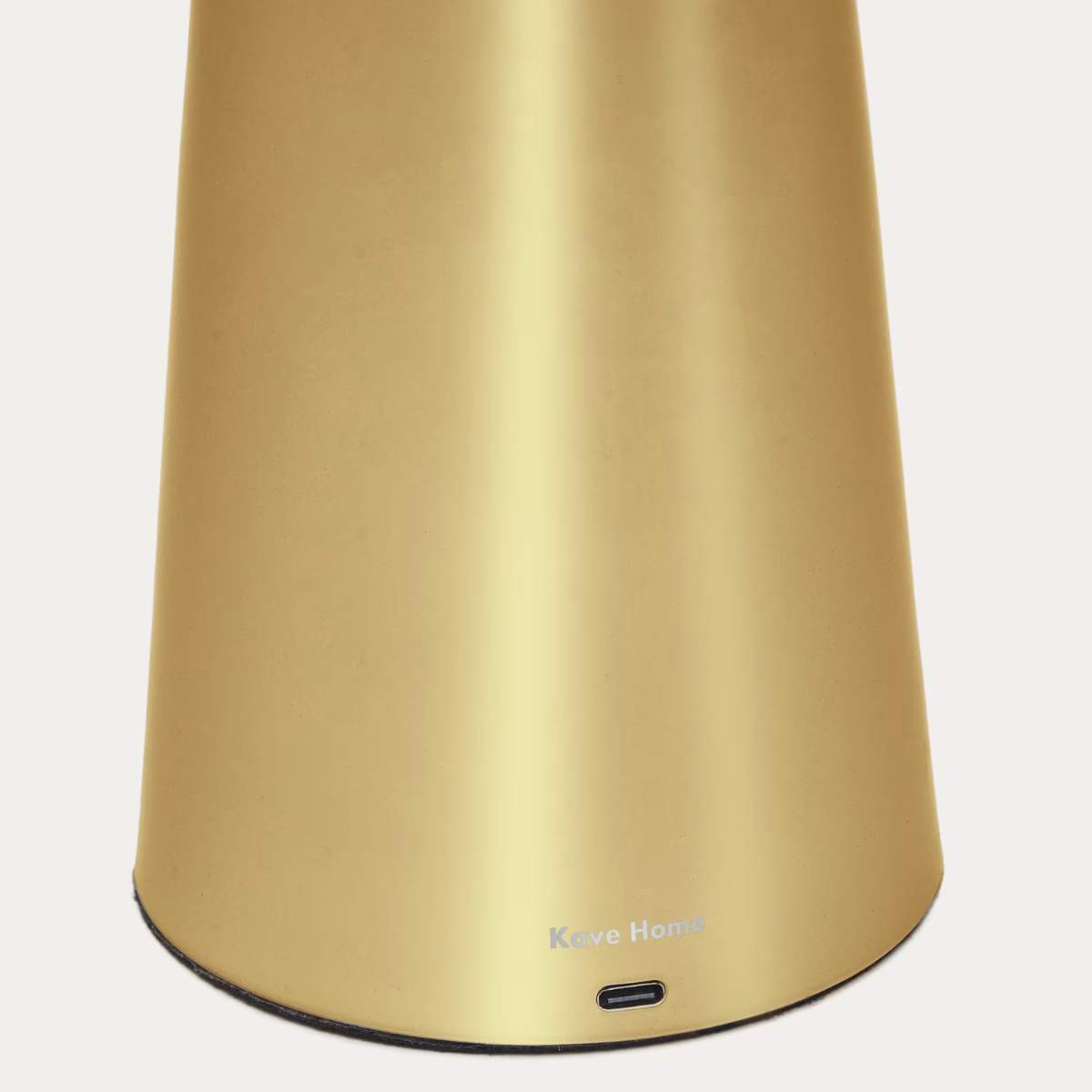 Kave Home Arenys large table lamp in metal with a shiny silver finish
