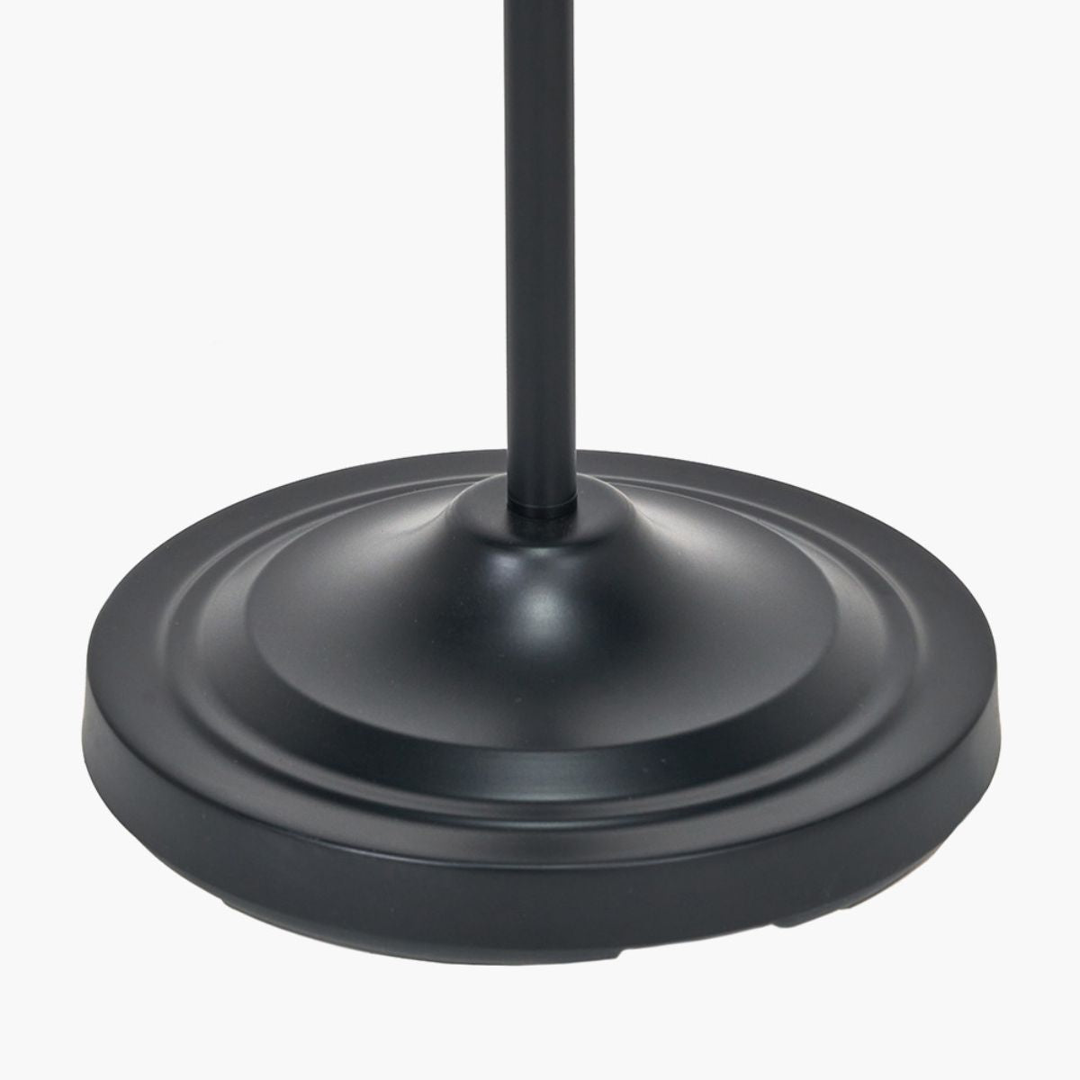 Pacific Lifestyle Ari Black Metal Curved Arm Floor Lamp